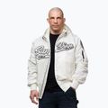 Мъжко яке Pitbull Aero Flight Hooded off white 4