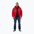 Мъжко яке Pitbull Aero Flight Hooded fluo/red 2