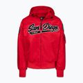 Мъжко яке Pitbull Aero Flight Hooded fluo/red 5