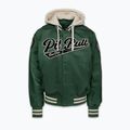 Мъжко яке Pitbull Mason San Diego Baseball Hooded bottle green/beige 4