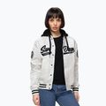 Дамско яке Pitbull Angela San Diego Hooded Varsity off white 3