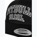 Мъжка шапка с козирка Pitbull "SO.CAL." Retro Trucker black/black/white 3