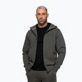 Мъжки суитшърт Pitbull Sampson Hooded Zip Sweatshirt grey/green 5