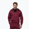Мъжки суитшърт Pitbull Sampson Hooded Zip Sweatshirt burgundy