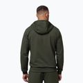 Мъжки суитшърт Pitbull Tape Parker Hooded Zip old green 3
