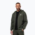 Мъжки суитшърт Pitbull Tape Parker Hooded Zip old green 5