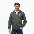 Мъжки суитшърт Pitbull Nugget Small Logo Hooded Zip sage green