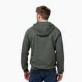 Мъжки суитшърт Pitbull Nugget Small Logo Hooded Zip sage green 3