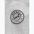 Мъжки суитшърт Pitbull Badger Hooded Zip grey/melange 10