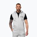 Мъжки суитшърт Pitbull Badger Hooded Vest Zip grey/melange