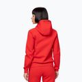 Дамски суитшърт Pitbull Explory Tape Hooded Zip fluo/red 3