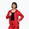 Дамски суитшърт Pitbull Explory Tape Hooded Zip fluo/red 5