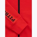 Дамски суитшърт Pitbull Explory Tape Hooded Zip fluo/red 12