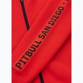Дамски суитшърт Pitbull Explory Tape Hooded Zip fluo/red 13