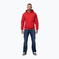 Мъжки суитшърт Pitbull Strenght & Respect Sweatshirt Hooded red 2