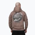 Мъжки суитшърт Pitbull Midnight Sweatshirt Hooded brown savana 3