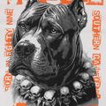 Мъжки суитшърт Pitbull Blacky Sweatshirt Zip Hooded off white 9
