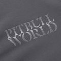 Мъжки суитшърт Pitbull World Sweatshirt Zip Hooded graphite 12