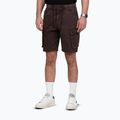 Мъжки къси панталони Pitbull Proctor Drawstring Cargo dark brown 3