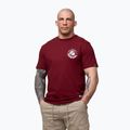 Мъжка тениска Pitbull Dog SD burgundy