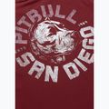 Мъжка тениска Pitbull Dog SD burgundy 8