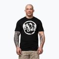 Мъжка тениска Pitbull Palms black logo