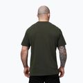 Мъжка тениска Pitbull USA CAL Big Logo old green 3