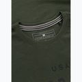 Мъжка тениска Pitbull USA CAL Big Logo old green 6