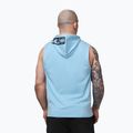 Мъжки суитшърт за тренировка Pitbull Mercado Hilltop Sleeveless Hooded light blue 3