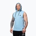 Мъжки суитшърт за тренировка Pitbull Mercado Hilltop Sleeveless Hooded light blue 4
