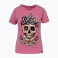 Дамска тениска Pitbull Dia De Los Perros washed pink 3