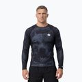 Мъжка блуза с дълъг ръкав за водни спортове Pitbull World Rashguard black