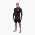 Мъжка блуза с дълъг ръкав за водни спортове Pitbull Ray Rashguard fluo/red 2