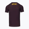 Мъжка тениска Pitbull Rashguard Logo Palms brown 4