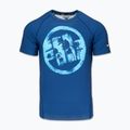 Мъжка тениска Pitbull Rashguard Logo Palms blue 3