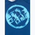Мъжка тениска Pitbull Rashguard Logo Palms blue 6
