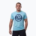 Мъжка тениска Pitbull Palms mesh light blue logo
