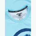 Мъжка тениска Pitbull Palms mesh light blue logo 5