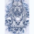Мъжка тениска Pitbull Guardian Angel white 5