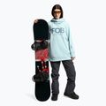 Дамско яке за сноуборд 4F SFD001F softshell светлосиньо H4Z22-SFD001F 2
