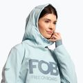 Дамско яке за сноуборд 4F SFD001F softshell светлосиньо H4Z22-SFD001F 4