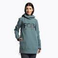 Дамско яке за сноуборд 4F SFD001F softshell синьо H4Z22-SFD001F