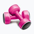 Комплект дъмбели със стойка Body Sculpture Smart Bw 108T 19 kg pink/yellow/black 2