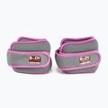 Тежести за китки Body Sculpture Bb 2700Uepk 2 x 0,5 kg grey/pink 2