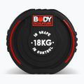 Гумиран дъмбел/гира Body Sculpture TPU BW 133 18 kg black 4