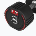 Гумиран дъмбел/гира Body Sculpture TPU BW 133 18 kg black 5