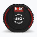 Гумиран дъмбел/гира Body Sculpture TPU BW 133 4 kg black 4