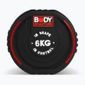 Гумиран дъмбел/гира Body Sculpture TPU BW 133 6 kg black 4