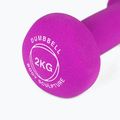 Гумиран дъмбел/гира Body Sculpture BW 513 z PVC 2 kg purple 5