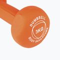 Гумиран дъмбел/гира Body Sculpture BW 513 z PVC 3 kg orange 5
